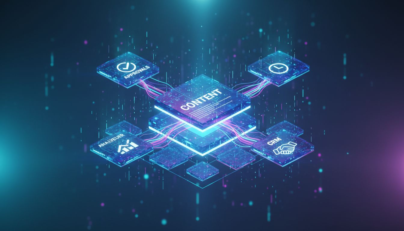 Futuristic Social Media Hub