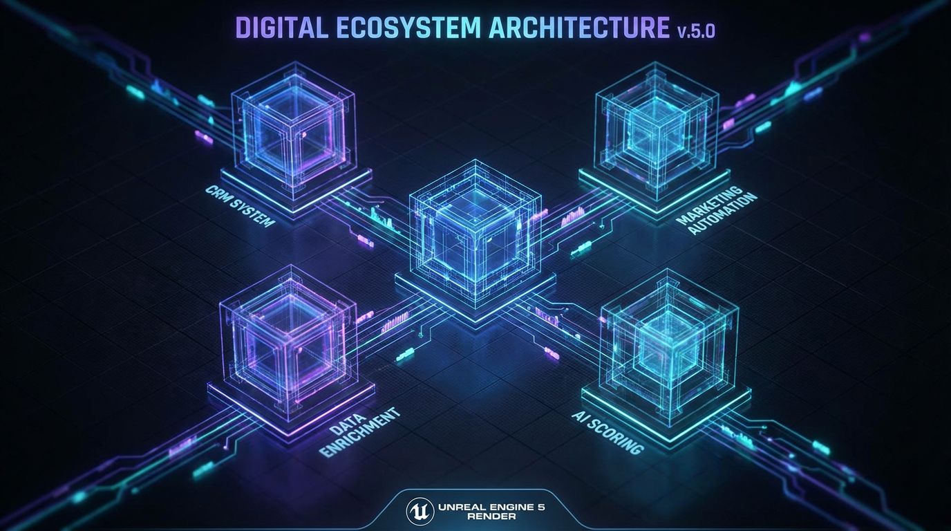 Futuristic Digital Ecosystem