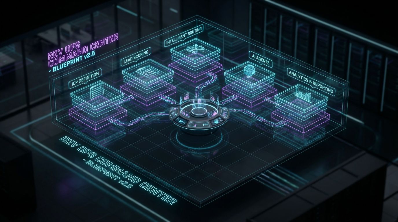 Futuristic control room