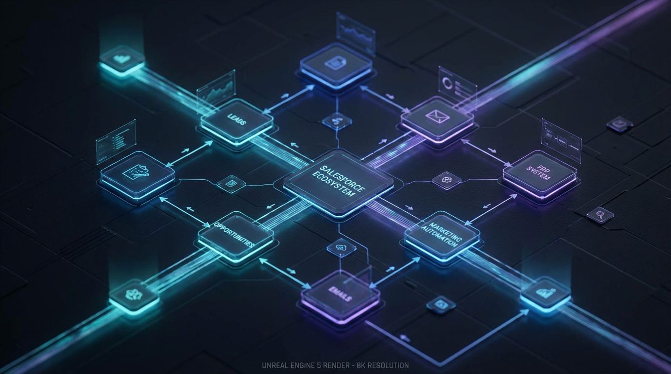 Isometric CRM Blueprint