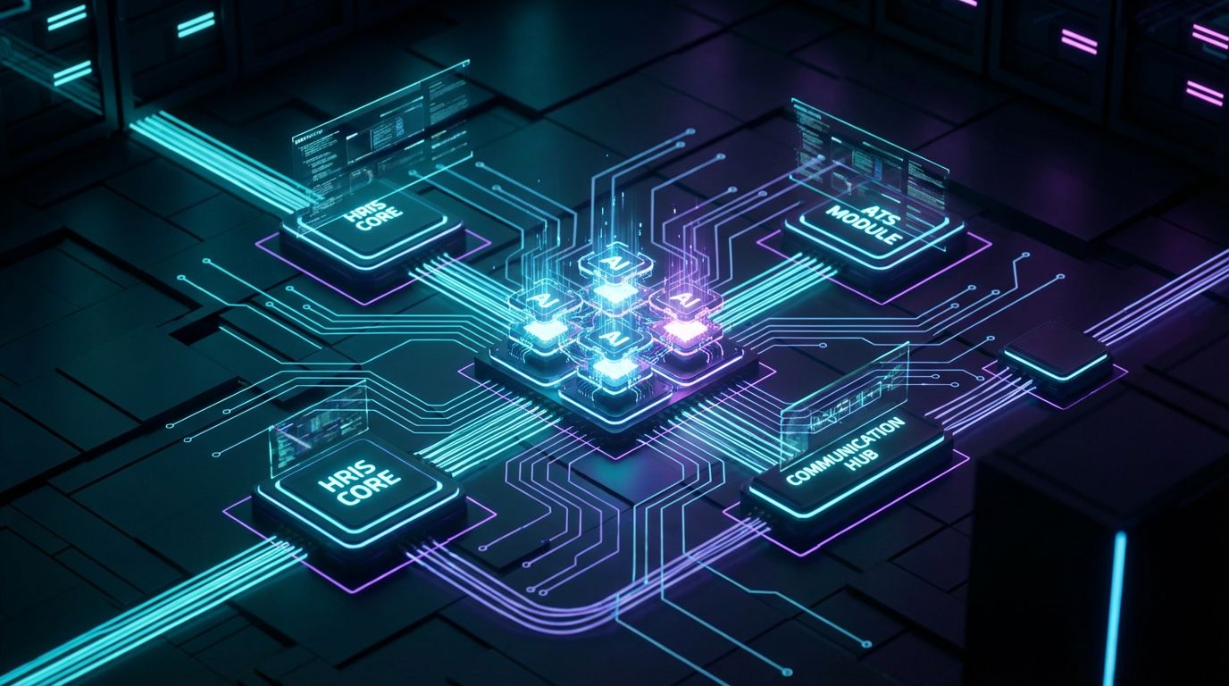 Futuristic HR tech ecosystem