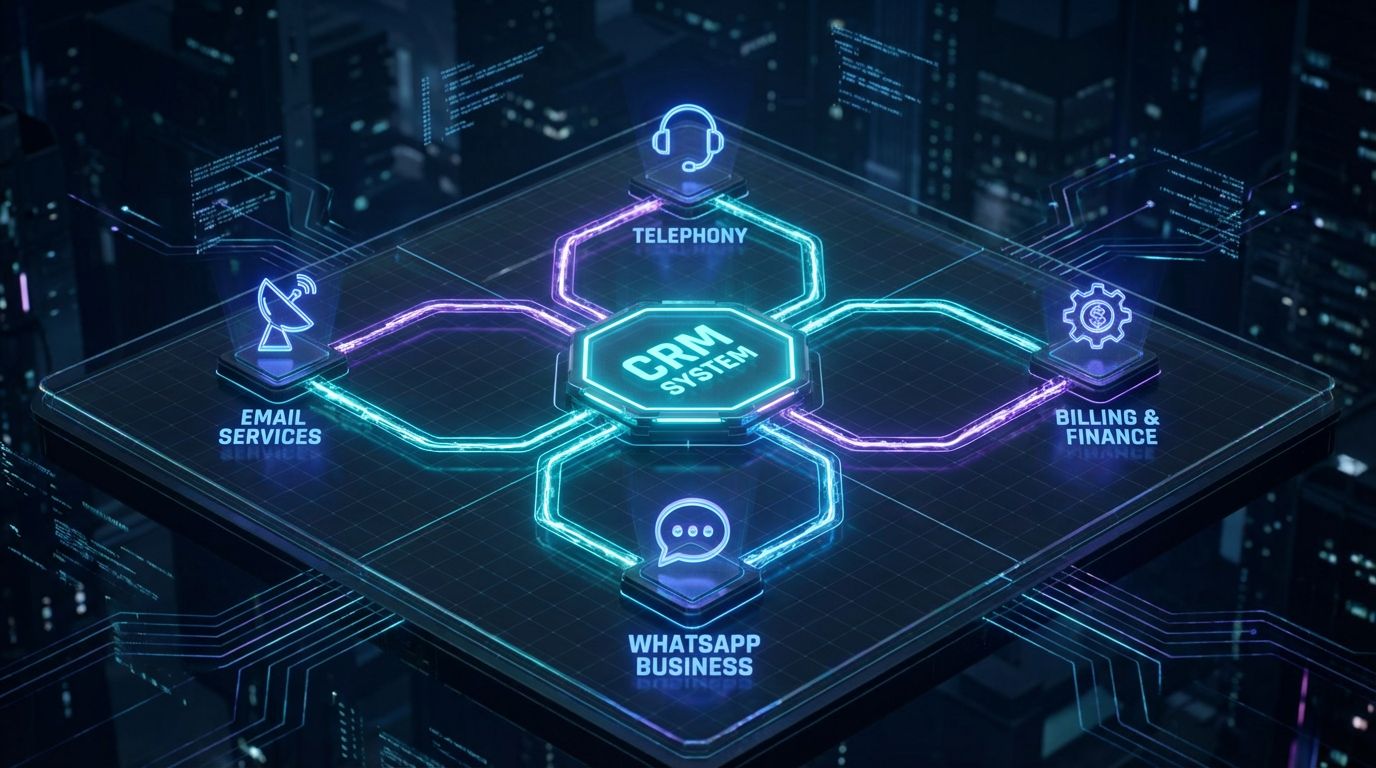 Isometric tech blueprint