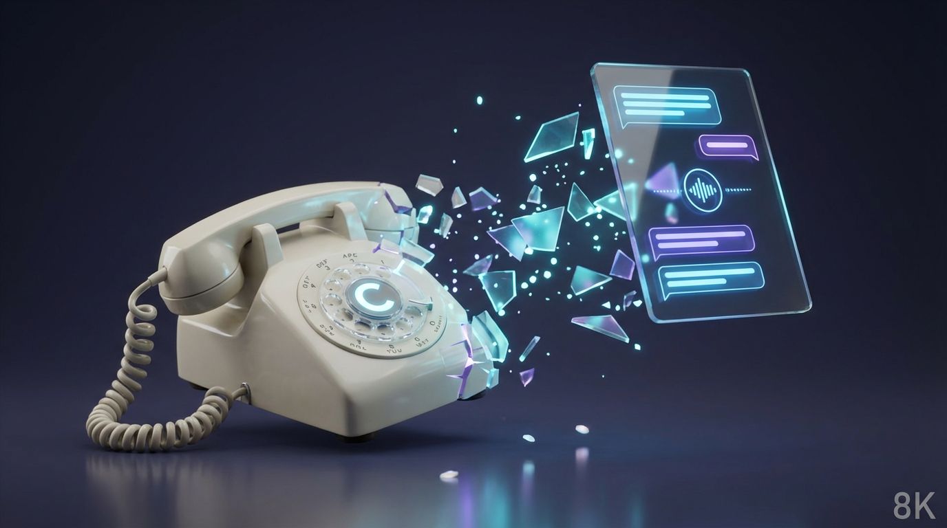 Futuristic phone transformation
