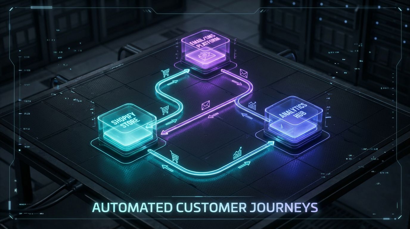 Futuristic ecommerce blueprint