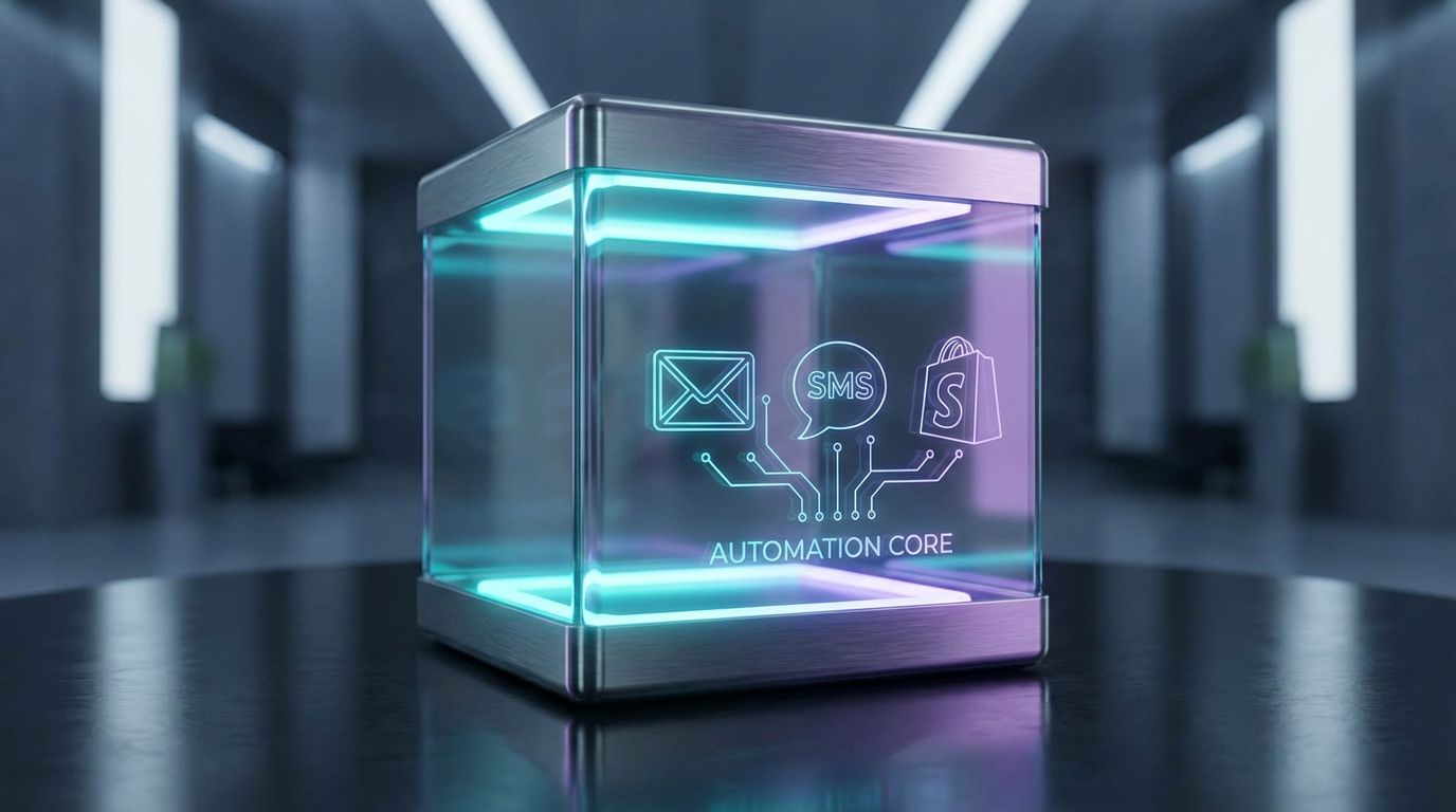 Futuristic automation cube