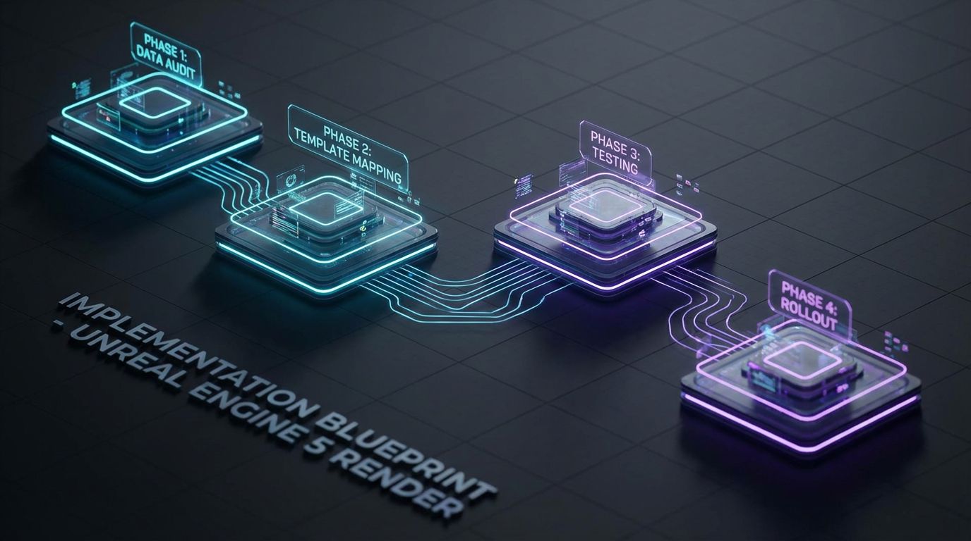 Futuristic Roadmap Blueprint