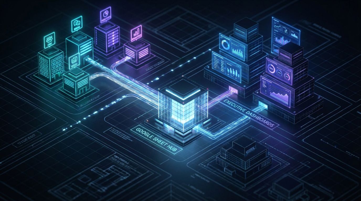 Futuristic data campus