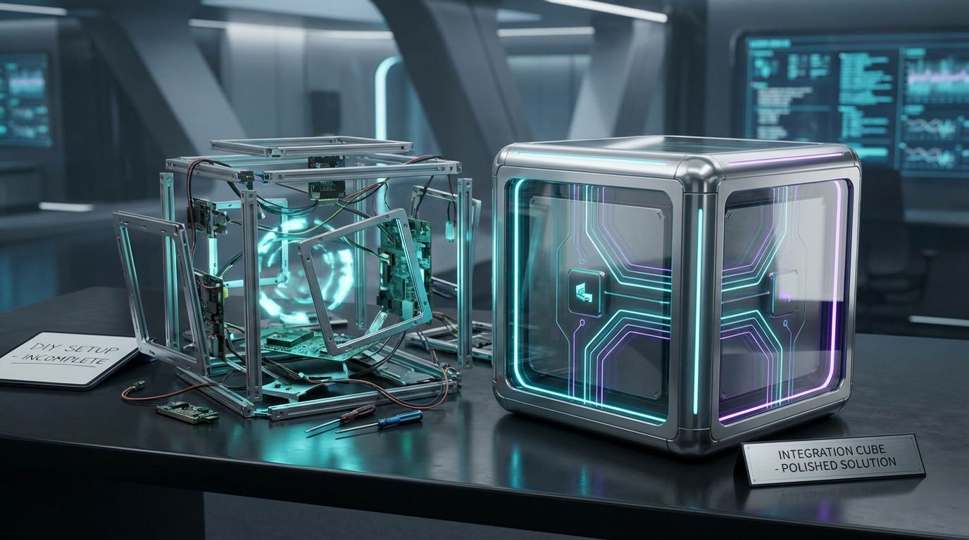 Futuristic DIY Cube