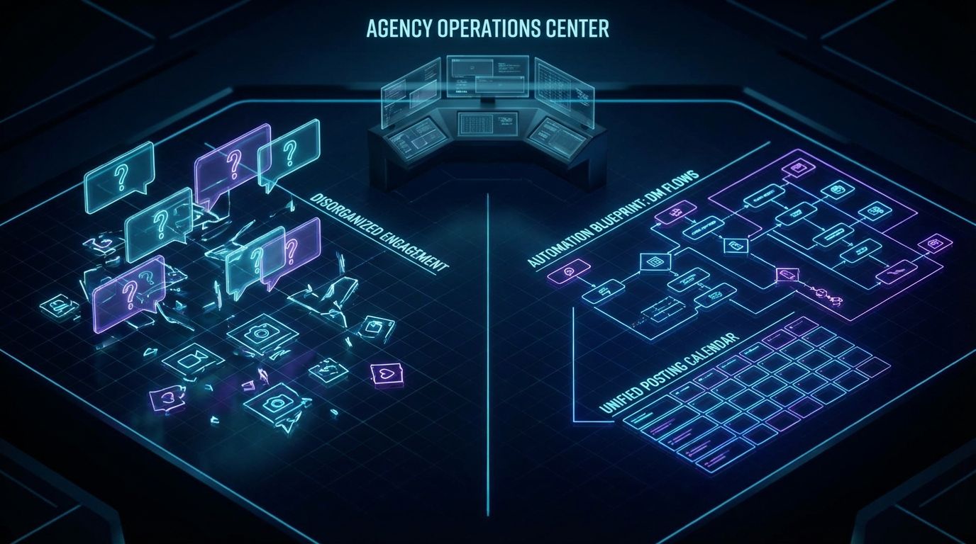 Futuristic control room