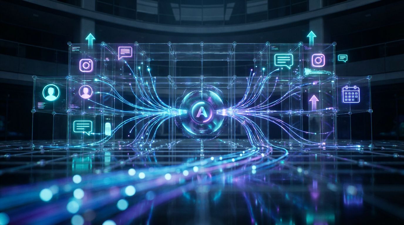 Futuristic Instagram Grid