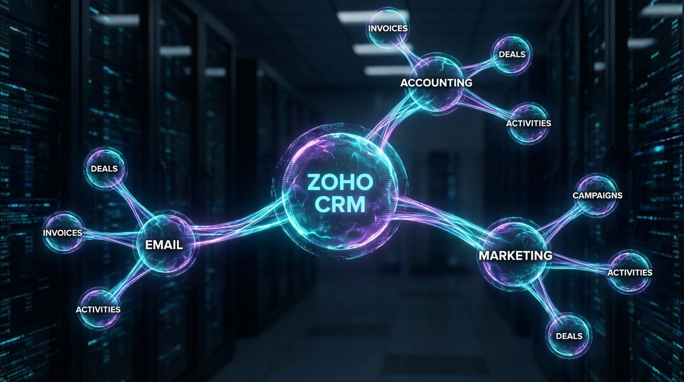 Futuristic CRM Network