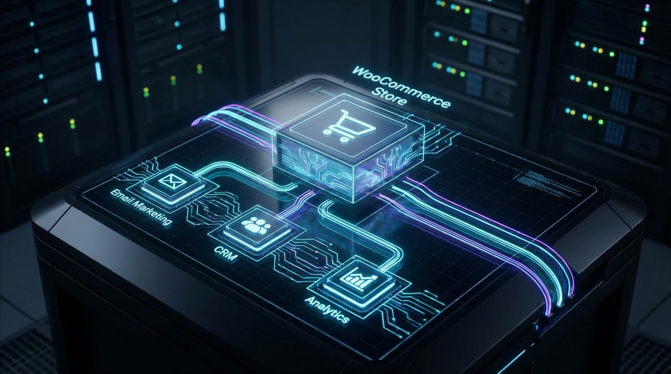 Futuristic store blueprint