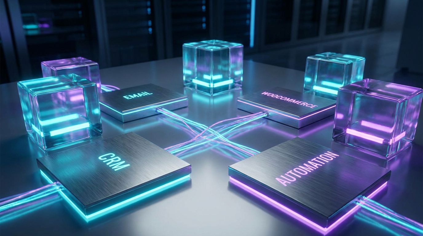 Futuristic tech stack