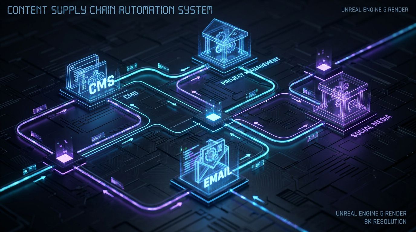 Futuristic content supply chain