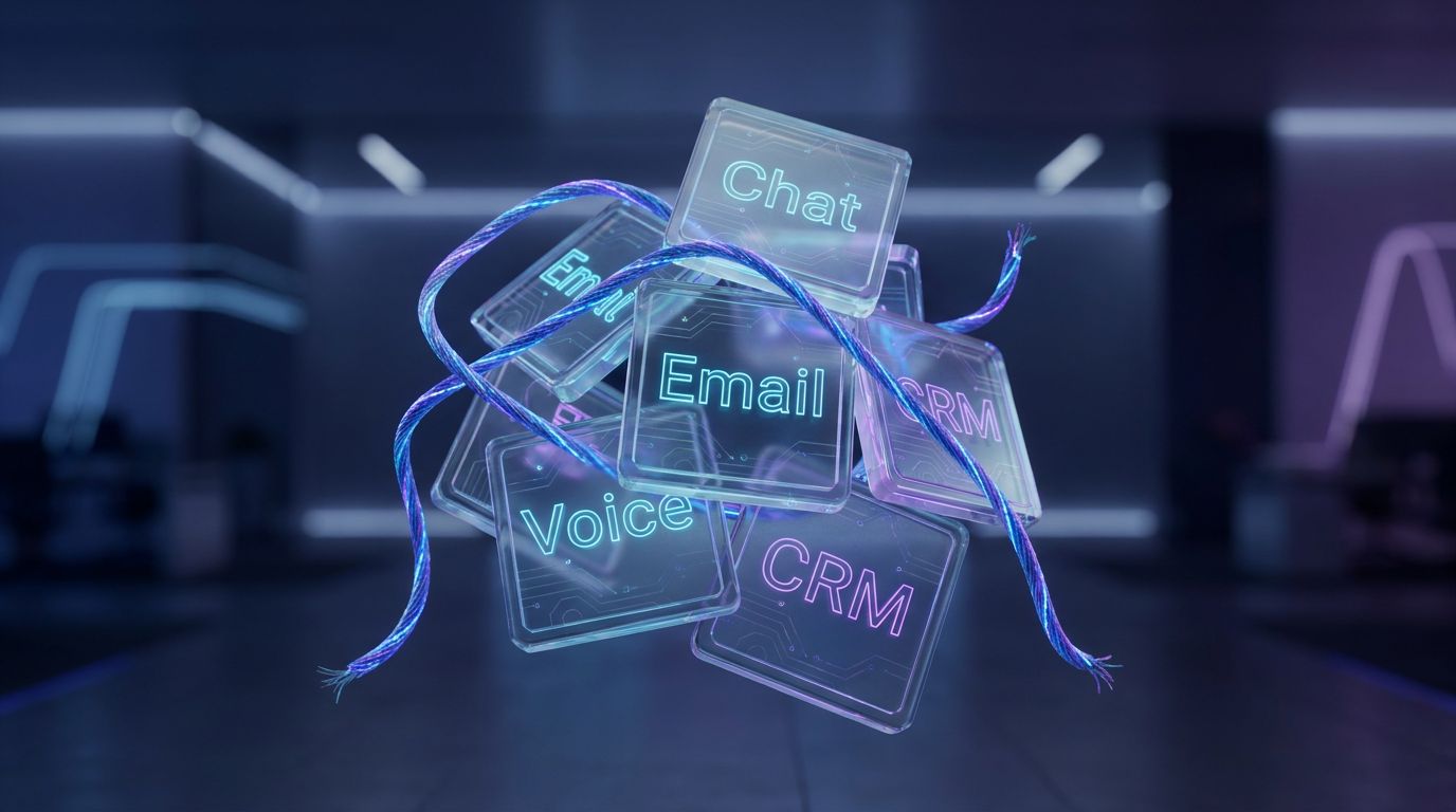Disconnected glass interfaces