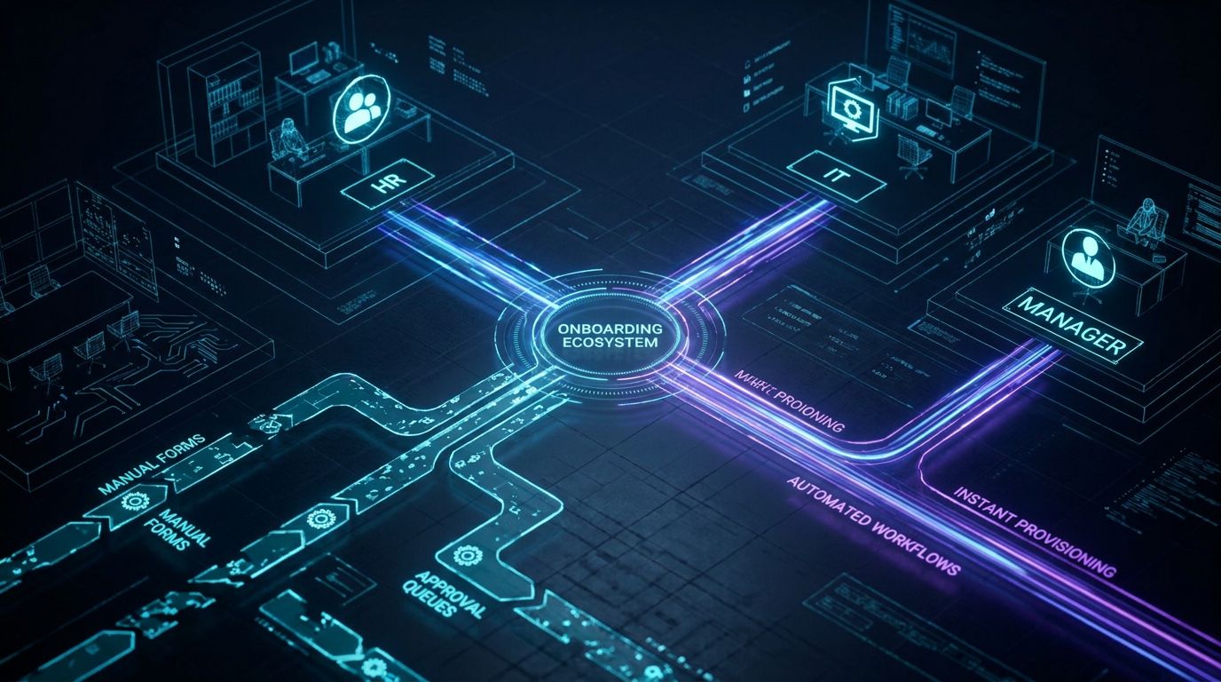 Futuristic Onboarding Blueprint
