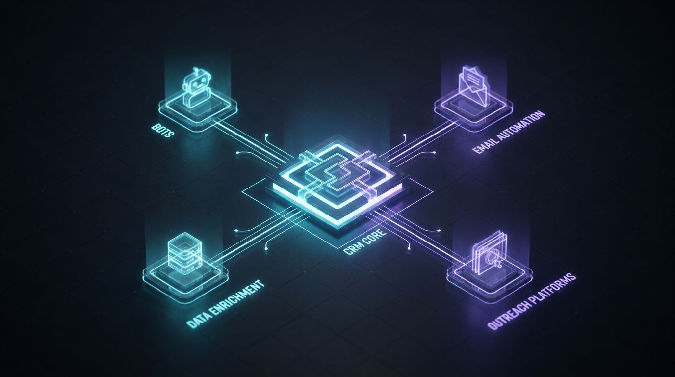 Futuristic CRM Blueprint
